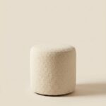 Bouclé Ottoman